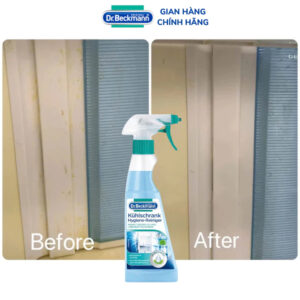 Xịt vệ sinh tủ lạnh Dr Beckmann Đức 250ml - Sạch khuẩn, khử mùi hiệu quả