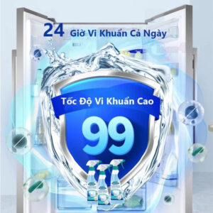 Xịt vệ sinh tủ lạnh Dr Beckmann Đức 250ml - Sạch khuẩn, khử mùi hiệu quả