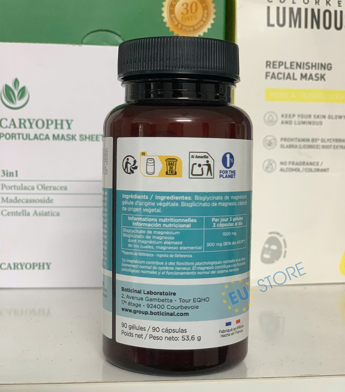 Viên uống Magnésium Bisglycinate 1500mg Boticinal – 90 Viên Nang Thực Vật Viên uống Magnésium Bisglycinate 1500mg Boticinal – 90 Viên Nang Thực Vật