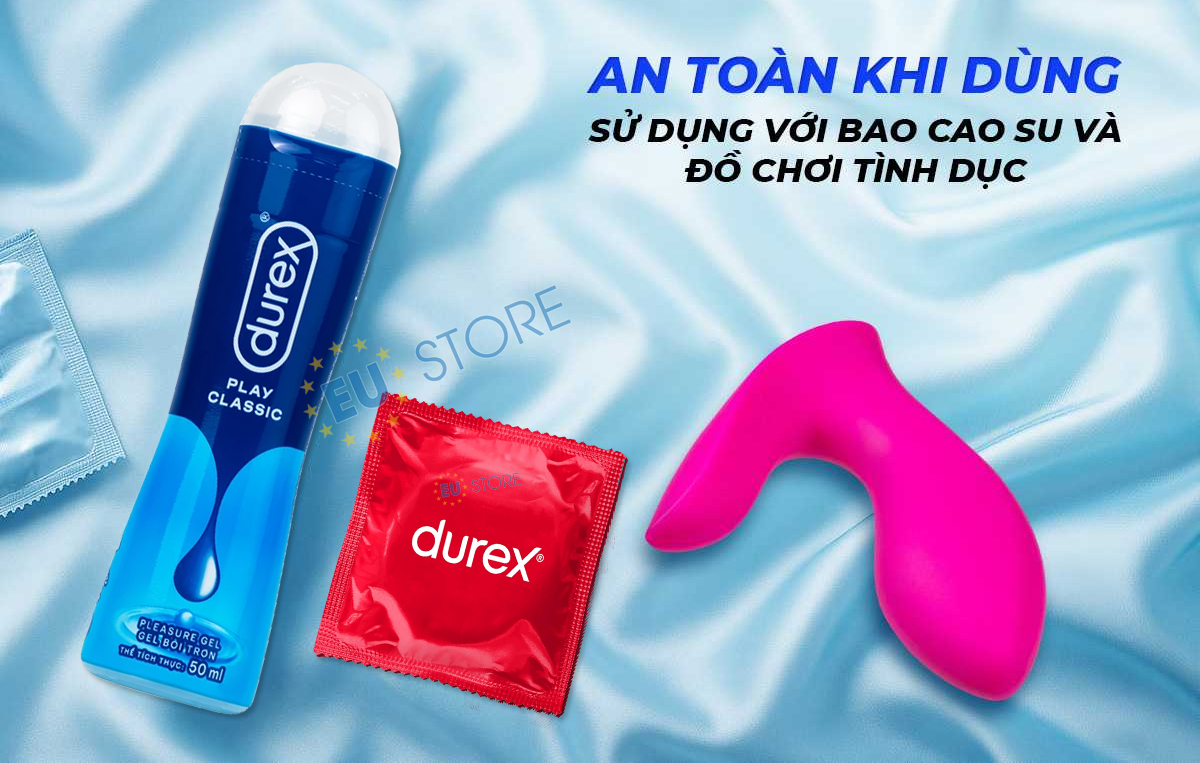 Combo Durex Thin Feel Úc + Gel bôi trơn Durex Play Classic 50ml