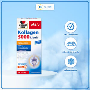 Doppelherz Aktiv Kollagen 5000 Liquid - Hỗ trợ xương khớp khỏe mạnh