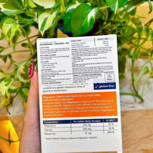 Viên uống Doppelherz Aktiv Magnesium + Calcium + D3 hộp 40 Viên