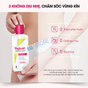 Vagisan Intimwaschlotion – Dung dịch vệ sinh phụ nữ dịu nhẹ, hỗ trợ cân bằng pH
