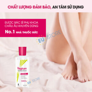 Vagisan Intimwaschlotion – Dung dịch vệ sinh phụ nữ dịu nhẹ, hỗ trợ cân bằng pH