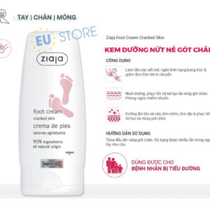 Kem dưỡng gót chân nứt nẻ Ziaja Foot Cream Cracked Skin 60ml