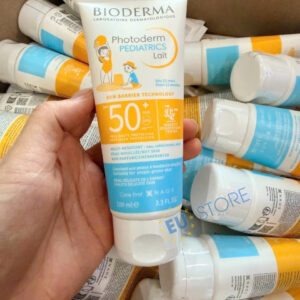 Xịt & Kem chống nắng Bioderma cho bé từ 1 tuổi cho cả mặt và body