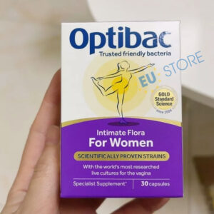 [Hàng Cty] Men vi sinh vùng kín Optibac For Women lọ 30 viên chính hãng