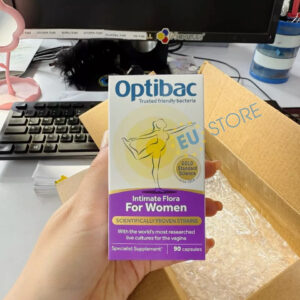 [Hàng Cty] Men vi sinh vùng kín Optibac For Women lọ 90 viên chính hãng