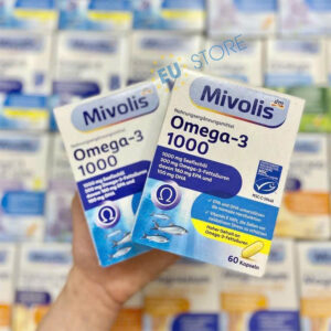 Viên uống dầu cá Mivolis Omega-3 1000 Đức hộp 60 viên