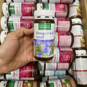 Viên Uống Dầu Hạt Lanh Hữu Cơ Omega-3-6-9 Linseed Oil Sanct Bernhard