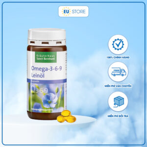 Viên Uống Dầu Hạt Lanh Hữu Cơ Omega-3-6-9 Linseed Oil Sanct Bernhard