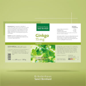Viên uống bổ não Sanct Bernhard Ginkgo 75mg Đức hộp 240 viên