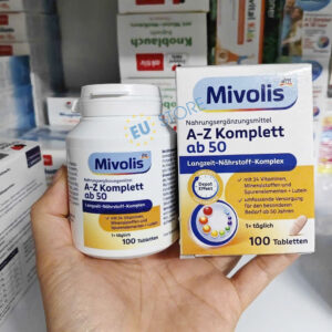 Vitamin tổng hợp A-Z Komplett Depot ab 50 Depot cho người trên 50 tuổi