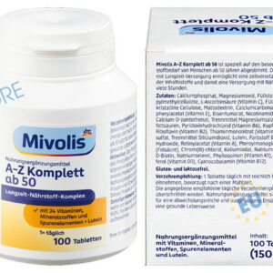 Vitamin tổng hợp A-Z Komplett Depot ab 50 Depot cho người trên 50 tuổi