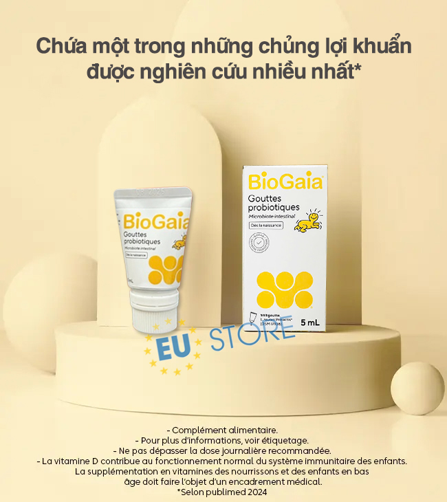 Combo Vitamin D3 K2 MK7 Đức & Men vi sinh BioGaia Pháp cho bé khỏe mạnh Combo Vitamin D3 K2 MK7 Đức & Men vi sinh BioGaia Pháp cho bé khỏe mạnh