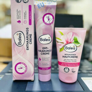 Combo Kem tẩy lông & Kem dưỡng sau cạo/tẩy lông Balea Đức