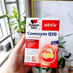 Viên uống Coenzym Q10 + B-Vitamine Doppelherz Aktiv 30 Viên