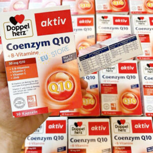 Viên uống Coenzym Q10 + B-Vitamine Doppelherz Aktiv 30 Viên