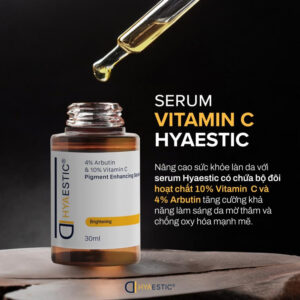 Tinh chất hỗ trợ mờ nám, đốm nâu Hyaestic Pigment Enhancing Serum 4% Arbutin & 10% Vitamin C