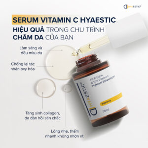 Tinh chất hỗ trợ mờ nám, đốm nâu Hyaestic Pigment Enhancing Serum 4% Arbutin & 10% Vitamin C
