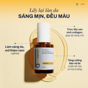 Tinh chất hỗ trợ mờ nám, đốm nâu Hyaestic Pigment Enhancing Serum 4% Arbutin & 10% Vitamin C