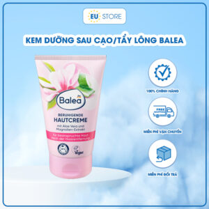 Kem dưỡng làm dịu da sau cạo/tẩy lông Balea Beruhigende Hautcreme 125ml
