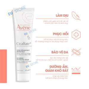 Kem dưỡng phục hồi, làm dịu da Avène Cicalfate+ Crème 40ml & 100ml