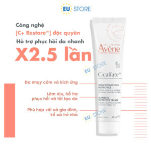 Kem dưỡng phục hồi, làm dịu da Avène Cicalfate+ Crème 40ml & 100ml