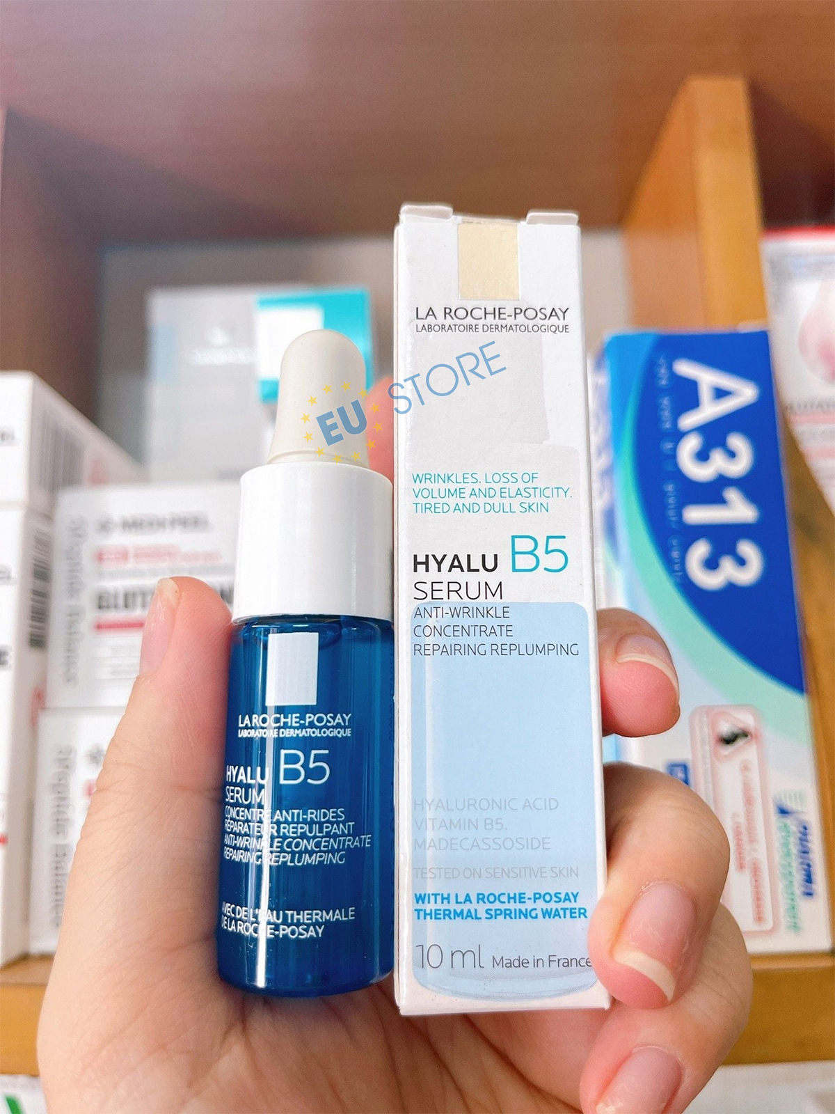 Serum cấp ẩm, phục hồi da La Roche-Posay Hyalu B5 10ml Serum cấp ẩm, phục hồi da La Roche-Posay Hyalu B5 10ml