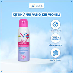 Xịt khử mùi vùng kín nữ Vionell Geruchs-Block Intim Deo Spray 125ml