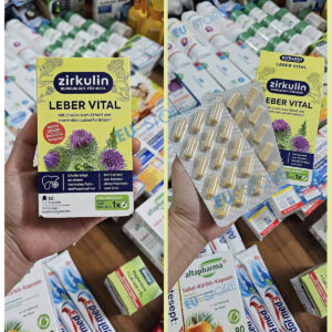 Viên uống Zirkulin Leber Vital Đức – Hỗ trợ chức năng gan & Chuyển hóa chất béo