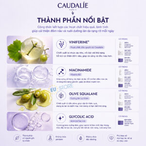 Combo Caudalie Vinoperfect Routine – Dưỡng Sáng Da, Mờ Đốm Nâu