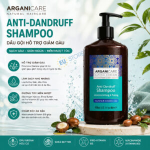 Dầu gội giảm gàu Arganicare Anti-Dandruff Shampoo 400ml