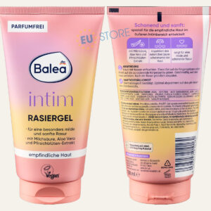 Gel cạo lông vùng kín Balea Intim Rasiergel 150ml dịu nhẹ cho da nhạy cảm