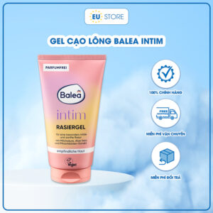 Gel cạo lông vùng kín Balea Intim Rasiergel 150ml dịu nhẹ cho da nhạy cảm