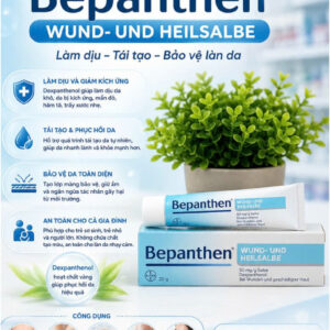 Bepanthen Wund- und Heilsalbe 20g - Kem hăm tã & Hỗ trợ làm lành vết thương