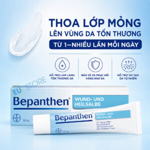 Bepanthen Wund- und Heilsalbe 20g - Kem hăm tã & Hỗ trợ làm lành vết thương