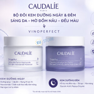 Kem dưỡng ngày & đêm Caudalie Vinoperfect 50ml - Mờ nám, dưỡng sáng và đều màu da