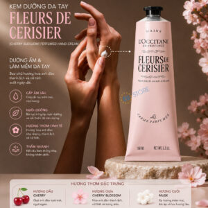 Kem dưỡng da tay L'Occitane Hoa Anh Đào Fleurs de Cerisier