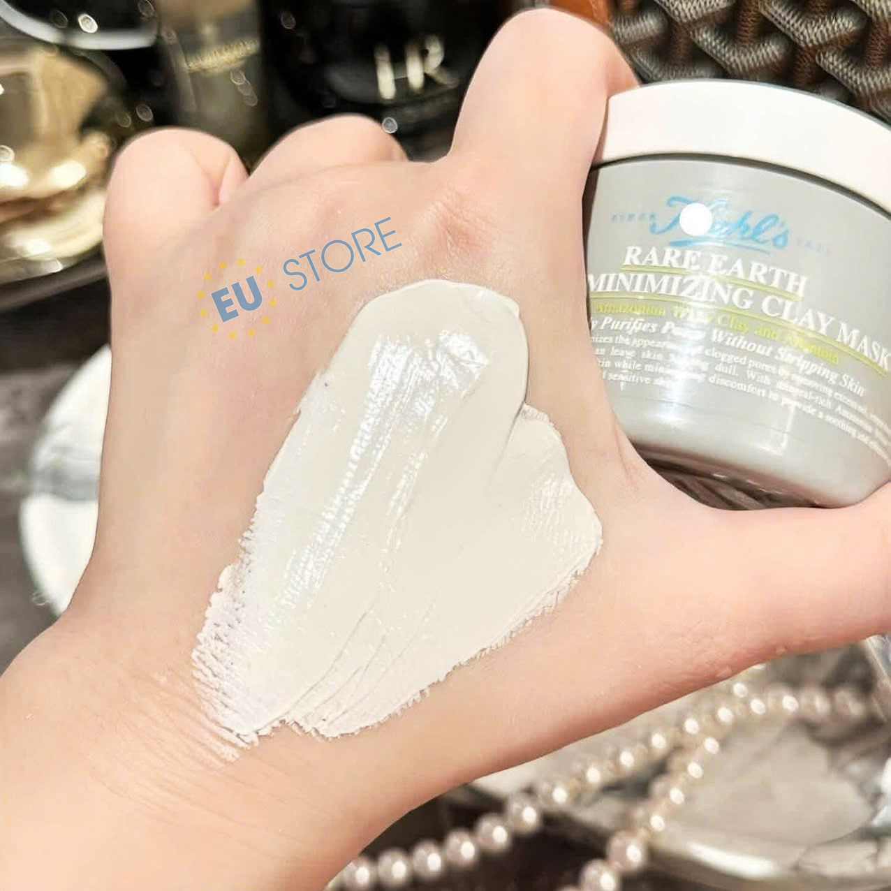 Mặt nạ đất sét Kiehl's Rare Earth Pore-Minimizing Clay Mask 125ml mẫu mới Mặt nạ đất sét Kiehl's Rare Earth Pore-Minimizing Clay Mask 125ml mẫu mới