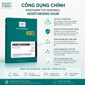 Công dụng của mặt nạ MartiDerm Moisturising Mask