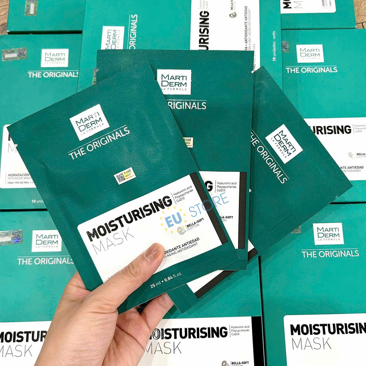 Mặt nạ MartiDerm Moisturising Mask – Cấp ẩm chuyên sâu, phục hồi da căng mịn