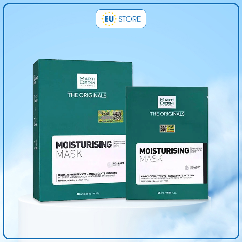 Mặt nạ MartiDerm Moisturising Mask – Cấp ẩm chuyên sâu, phục hồi da căng mịn