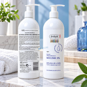Nhũ tương dưỡng ẩm chuyên sâu Ziaja Med MOCZNIK 5% Urea 400ml