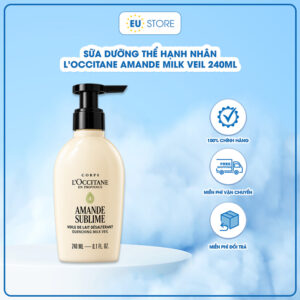 Sữa dưỡng thể hạnh nhân L’Occitane Amande Sublime Quenching Milk Veil 240ml
